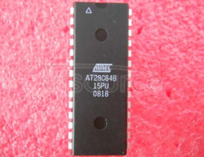 AT28C64B-15PU Electrically Erasable PROM Parallel Access, Microchip