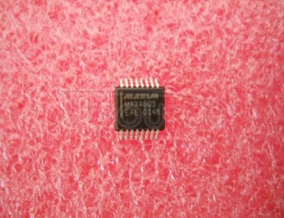 MAX4603EAE 2.5?,   Quad,   SPST,   CMOS   Analog   Switches