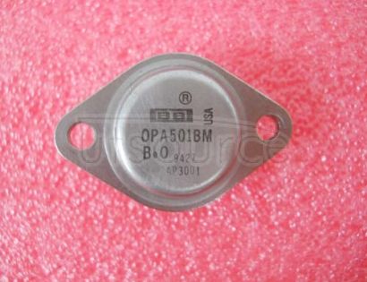 OPA501BM High Current, High Power OPERATIONAL AMPLIFIER