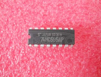 74HC595AP 8-bit serial-in/serial or parallel-out shift register with output latches<br/> 3-state