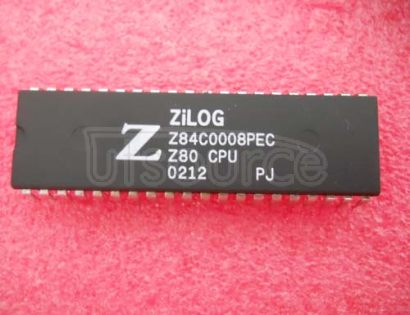 Z84C0008PEC(Z80CPU) MICROPROCESSOR|8-BIT|CMOS|QFP|44PIN|PLASTIC