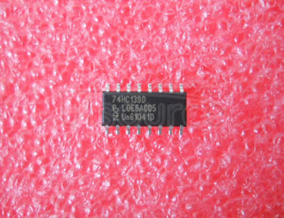 74AHC139D Dual   2-to-4   line   decoder/demultiplexer