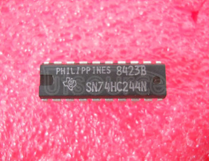 SN74HC244N Analog Multiplexer/ Demultiplexer<br/> Package: SOIC 16 LEAD<br/> No of Pins: 16<br/> Container: Tape and Reel<br/> Qty per Container: 2500