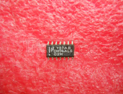 DM74ALS02M Quad 2-Input NOR Gates<br/> Package: SOIC<br/> No of Pins: 14<br/> Container: Rail