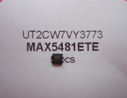 MAX5481ETE 10-Bit, Nonvolatile, Linear-Taper Digital Potentiometers