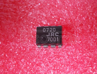 NJM072D Dual J-FET Input Operational Amplifier