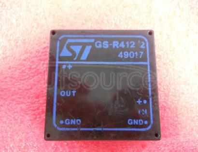 GS-R412/2 SMALL SIZE STEP-DOWN SWITCHING REGULATOR FAMILY