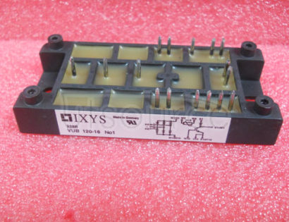 VUB120-16NO1 Three   Phase   Rectifier   Bridge   with   IGBT   and   Fast   Recovery   Diode   for   Braking   System
