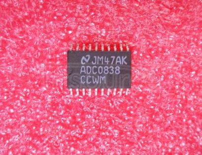 ADC0838CCWM 8-Bit Serial I/O A/D Converters with Multiplexer Options