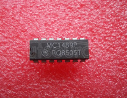 MC1489P QUAD LINE RECEIVERS