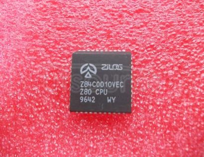 Z84C0010VEC IC 10MHZ Z80 CMOS CPU 44-PLCC