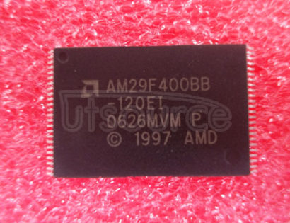 AM29F400BB-120EI 4 Megabit 512 K x 8-Bit/256 K x 16-Bit CMOS 5.0 Volt-only Boot Sector Flash Memory