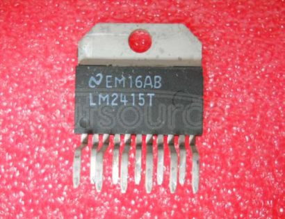 LM2415T Replacement for National Semiconductor part number LM2415T. Buy from authorized manufacturer Rochester Electronics. LM2415T Replacement for National Semiconductor part number LM2415T. Buy from authorized manufacturer Rochester Electronics.