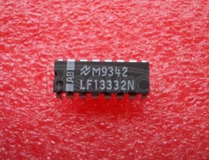 LF13332N Quad SPST JFET Analog Switches