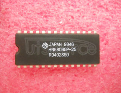 HN58C65P25 8192-word X 8-bit Electrically Erasable and Programmable CMOS ROM