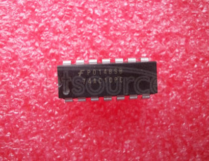 74AC10PC Triple 3-Input NAND Gate<br/> Package: DIP<br/> No of Pins: 14<br/> Container: Rail