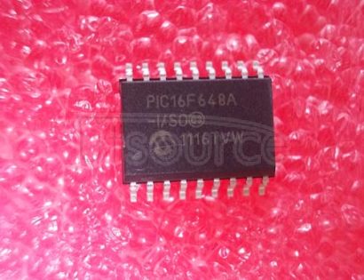 PIC16F648A-I/SO Triple 4-3-3-Input NOR Gate<br/> Package: SOEIAJ-16<br/> No of Pins: 16<br/> Container: Tape and Reel<br/> Qty per Container: 2000