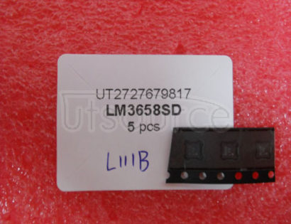 LM3658SD Charger IC Lithium-Ion/Polymer 10-WSON (3x3)