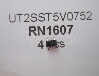 RN1607 TOSHIBA Transistor Silicon NPN Epitaxial Type PCT Process