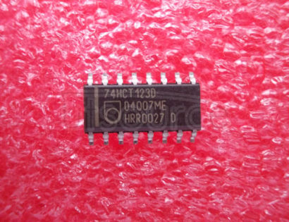 74HCT123D 8-Line To 1-Line Data Selectors/Multiplexers 16-SOIC -40 to 85