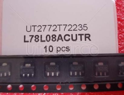 L78L08ACUTR POSITIVE VOLTAGE REGULATORS