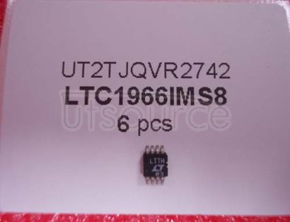 LTC1966IMS8 Precision Micropower, SIGMA RMS-to-DC Converter