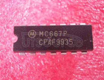 MC667P INTEGRATED CIRCUITS