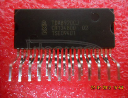 TDA8920CJ 2  X110  W  class-D   power   amplifier