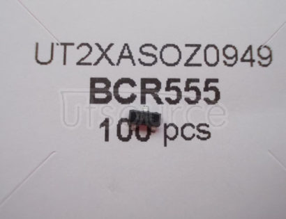 BCR555 Single Ic = 500 mA<br/> Package: PG-SOT23-3<br/> Polarity: PNP<br/> R1 typ: 2.2 kOhm<br/> R2: 10.0 k?<br/> hFE min: 70.0<br/> Vi on min: 0.5 2mA / 0.3V<br/>