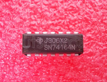 SN74164N 8-BIT PARALLEL-OUT SERIAL SHIFT REGISTERS