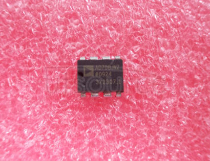 AD708JNZ Ultralow Offset Voltage Dual Op Amp<br/> Package: PDIP<br/> No of Pins: 8<br/> Temperature Range: Commercial