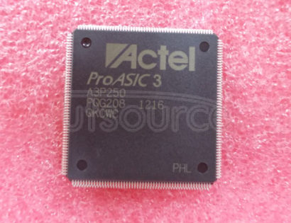 A3P250-PQG208 ProASIC3   Flash   Family   FPGAs   with   Optional   Soft   ARM   Suppor