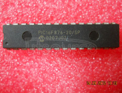 PIC16F876-20/SP 28/40-pin 8-Bit CMOS FLASH Microcontrollers