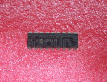 PIC16F84A-04/P INDUCTOR, AXIAL, 5.0UH<br/> Inductor type:Choke<br/> Inductance:5uH<br/> Tolerance, inductance:+/-20%<br/> Resistance:0.005R<br/> Current, DC max:10A<br/> Frequency, resonant:175MHz<br/> Case style:Axial<br/> Material, core:Ferrite<br/> Tolerance, +:20%<br/> Tolerance, RoHS Compliant: Yes