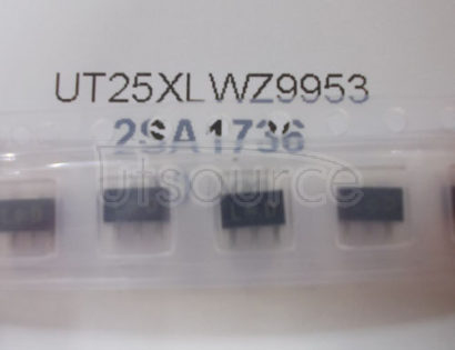 2SA1736 Small Signal Bipolar Transistor, 3A I(C), 50V V(BR)CEO, 1-Element, PNP, Silicon, PLASTIC PACKAGE-3