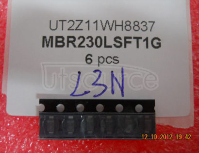 MBR230LSFT1G Rectifier Diode Schottky Si 30V 2A 2-Pin SOD-123FL T/R
