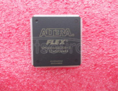 EPF6016AQC208-3 IC FLEX 6000 FPGA 16K 208-PQFP