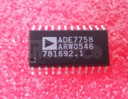 ADE7758ARW Poly Phase Multifunction Energy Metering IC with Per Phase Information