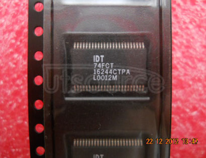 74FCT16244CTPA IC LOGIC 16244 16-BIT BUFFER/LINE DRIVER 5V -40+85C TSSOP-48 39/TUBE