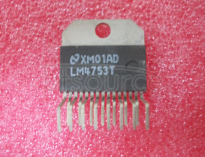 LM4753T Dual Audio Amplifier