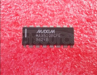 MAX510BCPE Quad, Serial 8-Bit DACs with Rail-to-Rail Outputs
