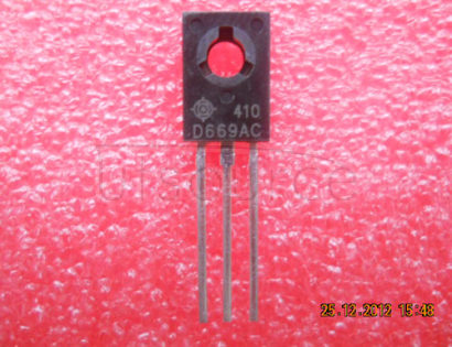 2SD669AC NPN   Silicon   Plastic-Encapsulate   Transistor