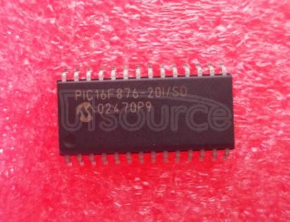 PIC16F876-20I/SO 28/40-pin   8-Bit   CMOS   FLASH   Microcontrollers