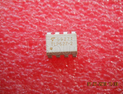 TLP627-2 Optocoupler - Transistor Output, 2 CHANNEL DARLINGTON OUTPUT OPTOCOUPLER, PLASTIC, 11-5B2, DIP-4