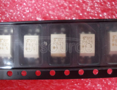 TLP621-1G Transistor Output Optocoupler, 1-Element, 5300V Isolation, ROHS COMPLIANT, PLASTIC, DIP-4