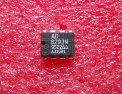 AD829JN Video Amp, 1 Voltage Feedback 8-PDIP