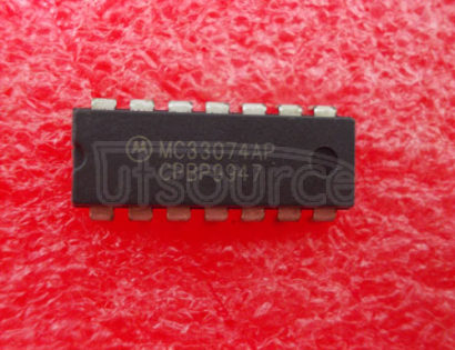 MC33074AP High Slew Rate, Wide Bandwidth, Single Supply Operational Amplifiers