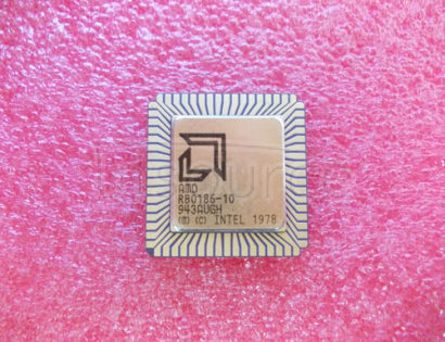 R80186-10 High Integration 16-Bit Microprocessor iAPX86 Family