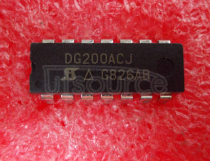 DG200ACJ Dual Monolithic SPST CMOS Analog Switch