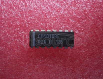 CD4010BE 16-Bit Edge-Triggered D-Type Flip-Flop With 3-State Outputs 48-TVSOP -40 to 85